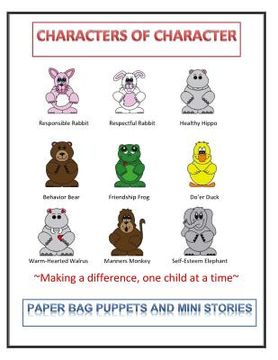 portada Paper Bag Puppets and Mini Story (in English)