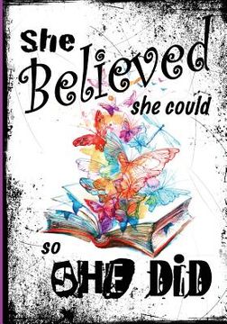 portada She Believed She Could (en Inglés)