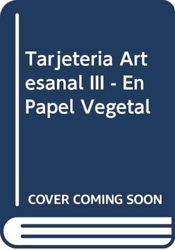 portada Tarjeteria Artesanal iii - en Papel Vegetal