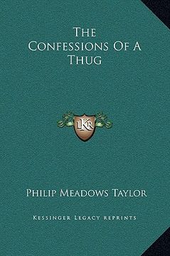 portada the confessions of a thug (en Inglés)