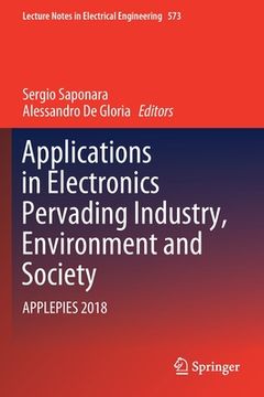 portada Applications in Electronics Pervading Industry, Environment and Society: Applepies 2018 (in English)