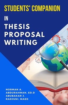 portada Students' Companion in Thesis Proposal Writing (en Inglés)