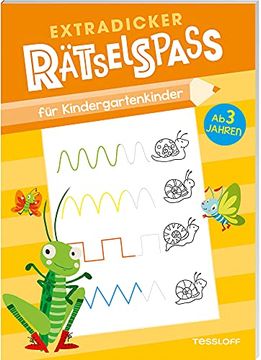 portada Extradicker Rätselspaß für Kindergartenkinder: Suchen, Zählen, Zuordnen, Verbinden ab 3 Jahren (Rätsel, Spaß, Spiele) (in German)