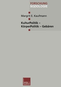 portada Kulturpolitik -- Körperpolitik -- Gebären (en Alemán)