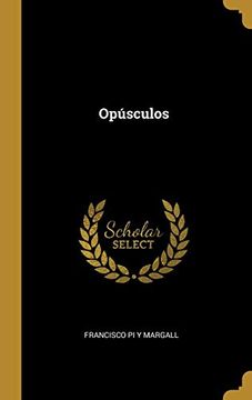 portada Opúsculos (in Spanish)