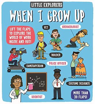 portada Little Explorers: When i Grow up (in English)