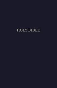 portada KJV, Pew Bible, Hardcover, Blue, Red Letter Edition, Comfort Print (in English)