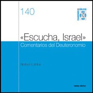 portada «Escucha, Israel» Comentarios del Deuteronomio