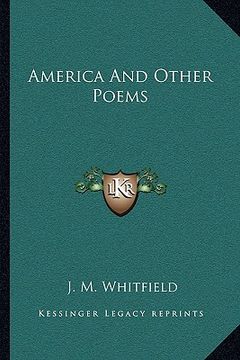 portada america and other poems