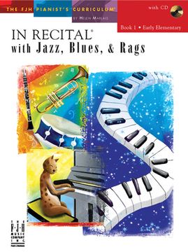 portada In Recital(r) with Jazz, Blues & Rags, Book 1 (en Inglés)