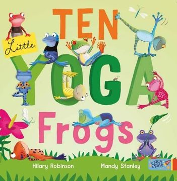 portada Ten Little Yoga Frogs (en Inglés)