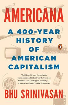 portada Americana: A 400-Year History of American Capitalism (en Inglés)