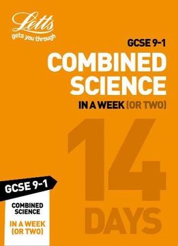 portada Letts Gcse 9-1 Revision Success – Gcse Combined Science in a Week (or Two) (en Inglés)