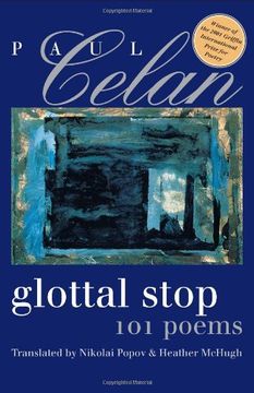 portada Glottal Stop: 101 Poems by Paul Celan (Wesleyan Poetry Series) (in English)