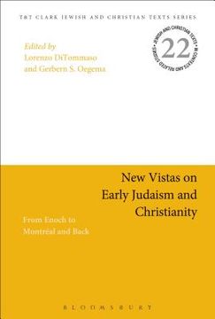 portada New Vistas on Early Judaism and Christianity: From Enoch to Montreal and Back (en Inglés)