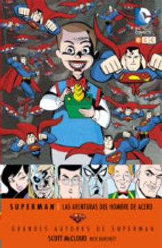 portada GRANDES AUTORES DE SUPERMAN: SCOTT MCLOUD - LAS AVENTURAS DEL HOMBRE DE AC
