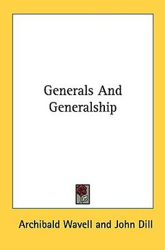portada generals and generalship (in English)