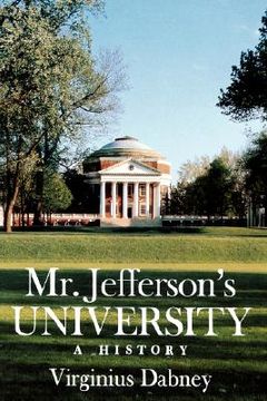 portada mr jefferson's university (en Inglés)