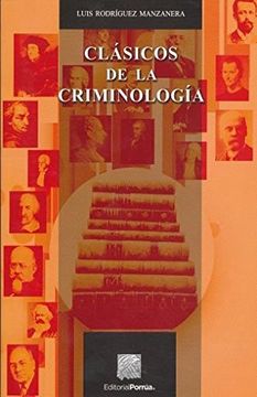 portada CLASICOS DE LA CRIMINOLOGIA