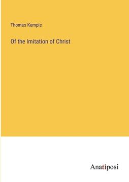 portada Of the Imitation of Christ (in English)