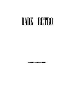 portada Dark Retro, Act 3 Script: The Age Of The Lost (en Inglés)