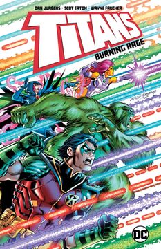 portada Titans: Burning Rage (en Inglés)