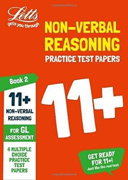 portada Letts 11+ Success - 11+ Non-Verbal Reasoning Practice Test Papers - Multiple-Choice: For the Gl Assessment Tests: Book 2 (in English)