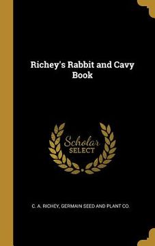 portada Richey's Rabbit and Cavy Book (en Inglés)