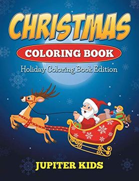 portada Christmas Coloring Book: Holiday Coloring Book Edition (in English)