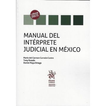 portada Manual del Intérprete Judicial en México