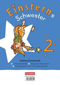 portada Einsterns Schwester - Sprache und Lesen - Neubearbeitung 2022 - 2. Schuljahr: Themenhefte 1-4, Training Grundwortschatz und Diagnoseheft - Verbrauchsmaterial - im Paket (en Alemán)