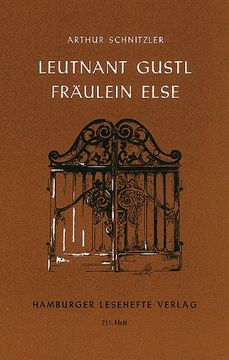 portada Leutnant Gustl / Fräulein Else (in German)