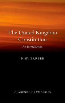 portada The United Kingdom Constitution: An Introduction (Clarendon Law) (en Inglés)