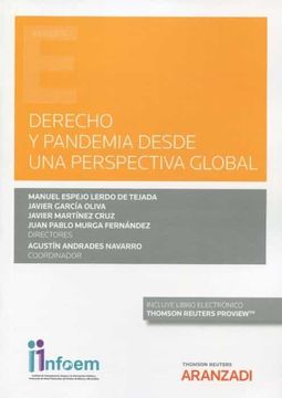 portada Derecho y Pandemia Desde una Perspectiva Global (in Spanish)