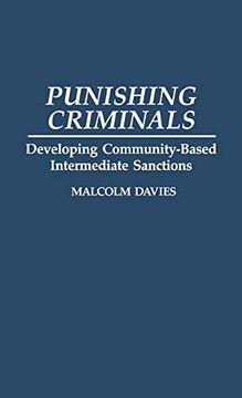 portada Punishing Criminals: Developing Community-Based Intermediate Sanctions (en Inglés)