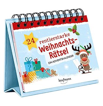 portada 24 Rentierstarke Weihnachtsrätsel: Ein Adventskalender (in German)