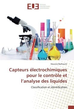portada Capteurs électrochimiques pour le contrôle et l’analyse des liquides: Classification et identification (French Edition)