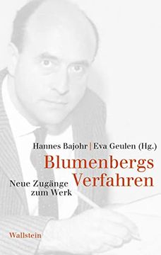 portada Blumenbergs Verfahren: Neue Zugänge zum Werk (in German)