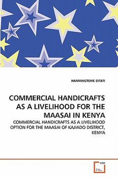 portada commercial handicrafts as a livelihood for the maasai in kenya (en Inglés)