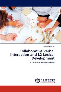 portada collaborative verbal interaction and l2 lexical development (en Inglés)