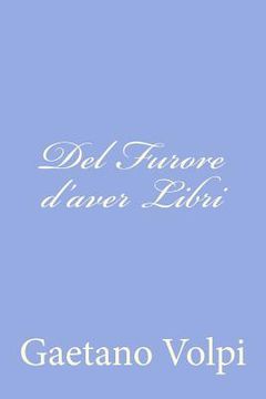 portada Del Furore d'aver Libri (in Italian)
