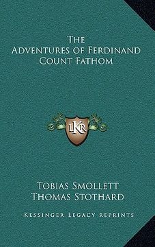 portada the adventures of ferdinand count fathom (en Inglés)