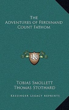 portada the adventures of ferdinand count fathom (in English)