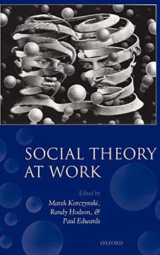 portada Social Theory at Work (en Inglés)