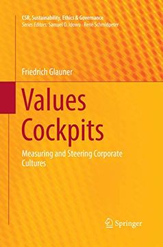 portada Values Cockpits: Measuring and Steering Corporate Cultures (en Inglés)