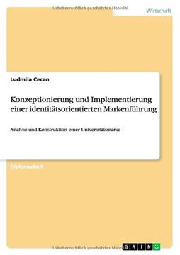 portada Konzeptionierung und Implementierung einer identitätsorientierten Markenführung (German Edition)