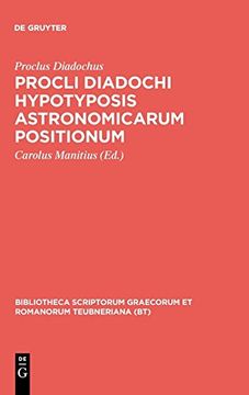 portada Procli Diadochi Hypotyposis Astronomicarum Positionum 