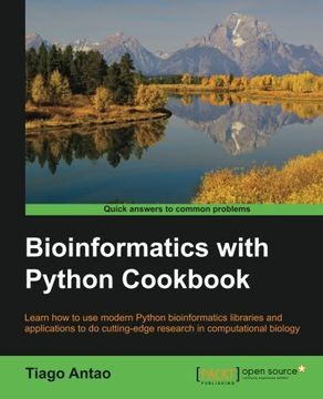 portada Bioinformatics with Python Cookbook