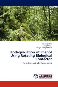 portada biodegradation of phenol using rotating biological contactor (in English)