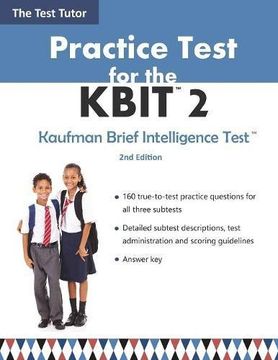 portada Practice Test for the KBIT 2